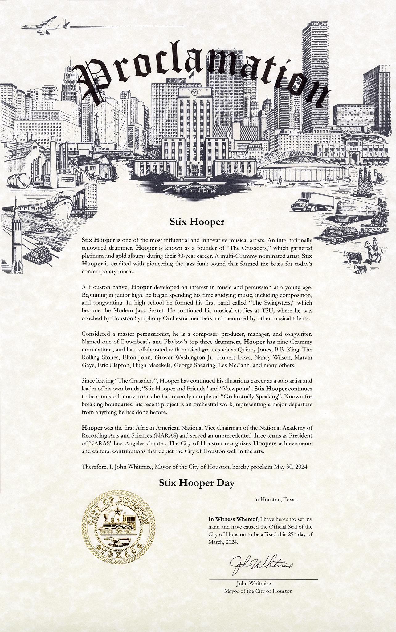 PRESS – Stix Hooper