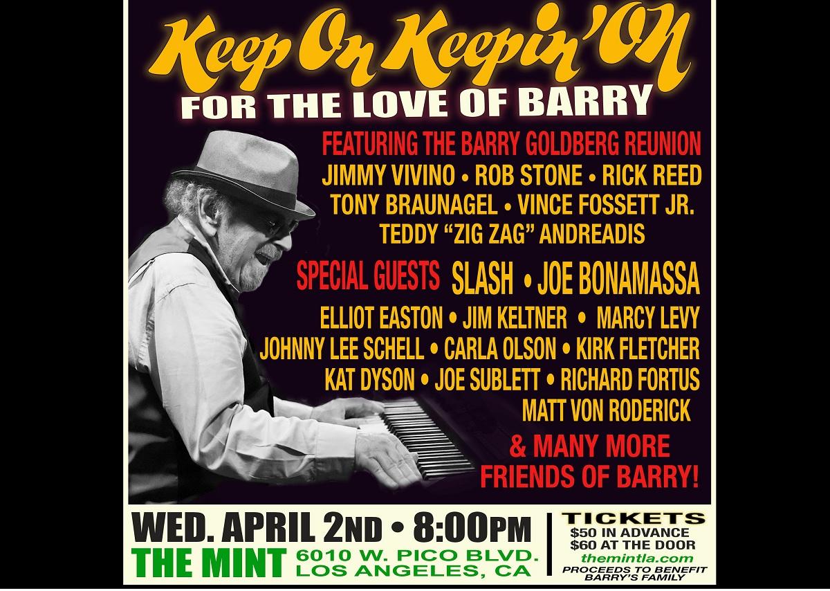 Rock Cellar Magazine - April 2 at The Mint in LA: 'Keep On Keepin ...