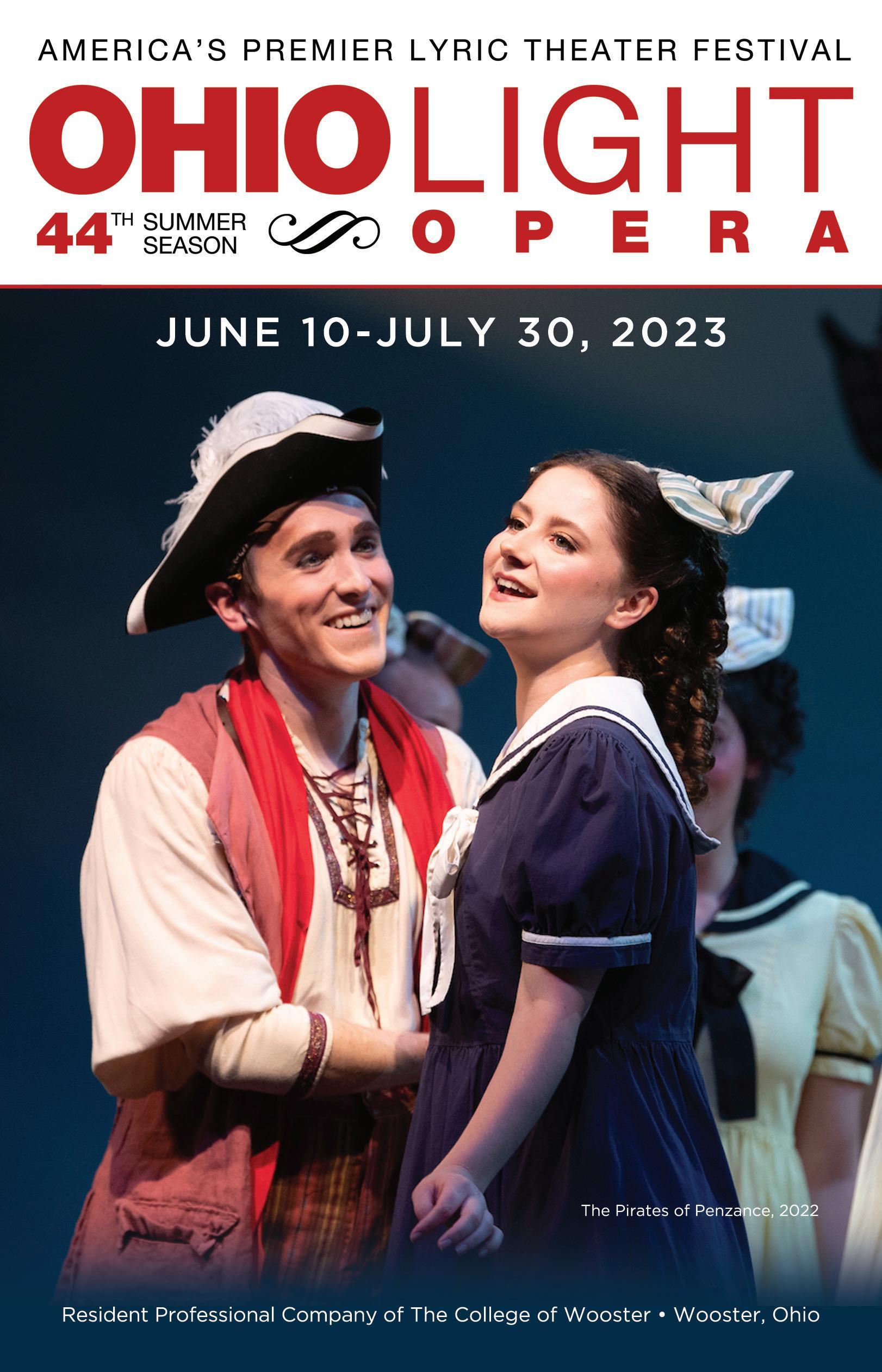 Ohio Light Opera 2023 Season Program by Live Publishing - Issuu